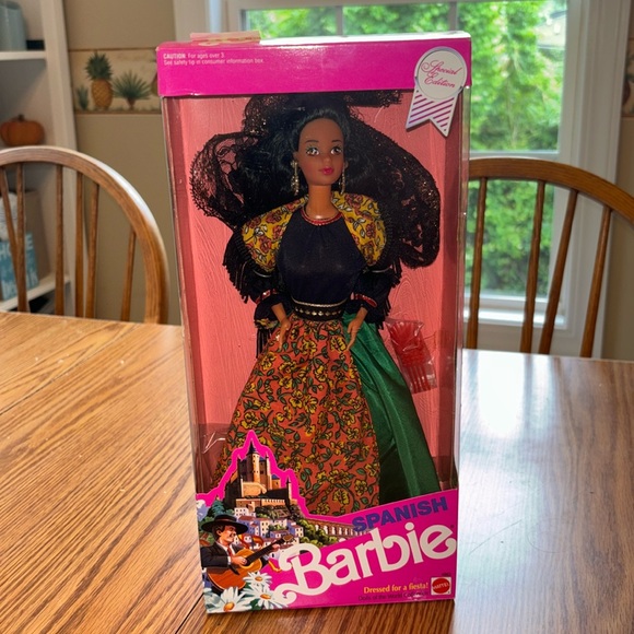 Mattel Other - NIB 1991 DOLLS OF THE WORLD Barbie SPANISH #4963